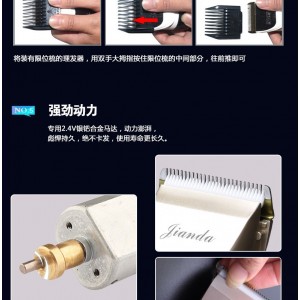 Elektroninė plaukų kirpimo mašinėlė "Best X"