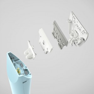 Elektroninė plaukų kirpimo mašinėlė "Stiliaus harmonija 3"