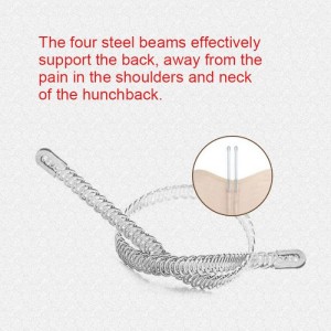 Krūtinės palaikymo laikysenos korektorius "Nuostabios formos 3" (reguliuojamas, palaikantis)