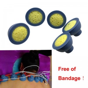 Elektroimpulsinio masažuoklio elektrodų pagalvėlės "Nerve Reborn" (10 vnt.)