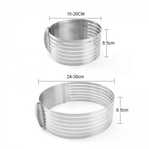 Tortų ir pyragų pjaustyklė "Aukščiausia klasė 7" (24-30 cm