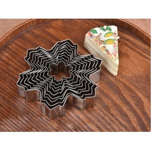 Figūrinės formos sausainiams "Puikiosios žiemos snaigės"