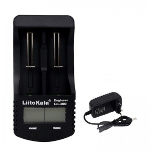 Skaitmeninis baterijų įroviklis "Patogumas" (LCD ekranas)