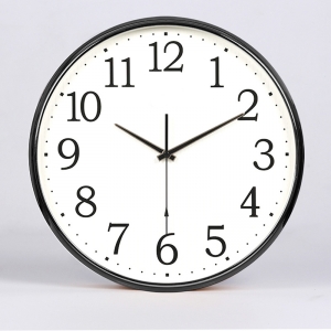 Sieninis laikrodis "Quartz" (juodas)