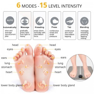 Elektroninis pėdų masažo kilimėlis "Smarty 13"