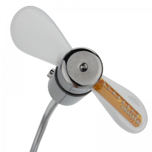 USB laikrodis "Neoninis vėjo malūnas"