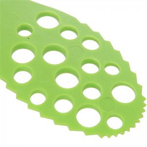 Daugiagalymybinė vaisių pjaustyklė "Vegano džiaugsmas 17"