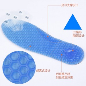 Masažiniai silikono gelio vidpadžiai "Relax Plus"