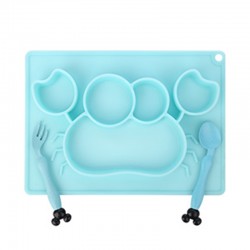 Vaikiškas silikoninis pietų padėkliukas "Premium 7"