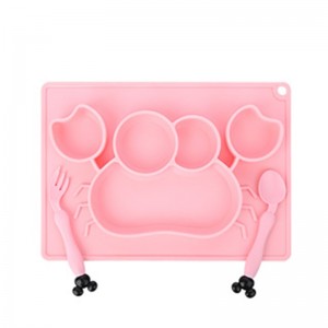 Vaikiškas silikoninis pietų padėkliukas "Premium 8"