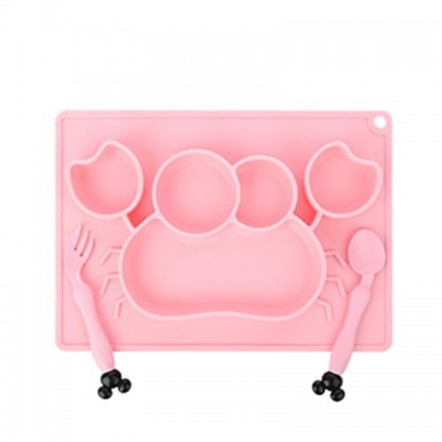 Vaikiškas silikoninis pietų padėkliukas "Premium 8"