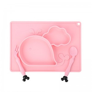 Vaikiškas silikoninis pietų padėkliukas "Premium 11"