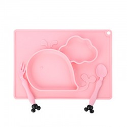 Vaikiškas silikoninis pietų padėkliukas "Premium 11"