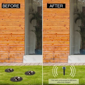 Išmanusis kurmių, pelių ir žalčių baidytuvas "Ultrasonic Smart 2"