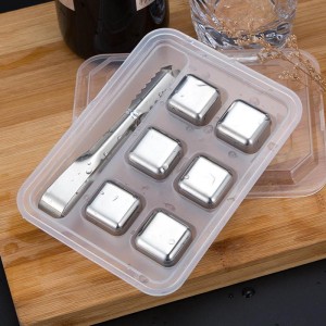 Nerūdijančio plieno ledo kubeliai "Pro Kitchen Deluxe"