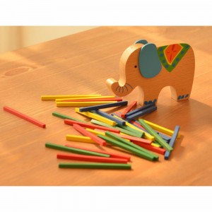 Medinė dėlionė "Puikusis drabliukas"