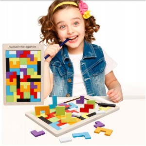 Medinė dėlionė "Super Teris"