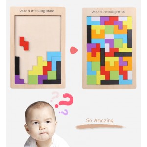 Medinė dėlionė "Super Teris"