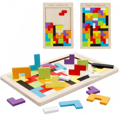 Medinė dėlionė "Super Teris"