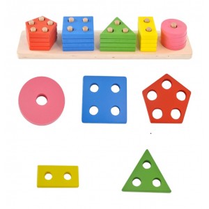 Medinė dėlionė "Sudėliosiu viską"