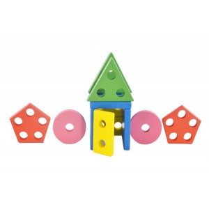 Medinė dėlionė "Sudėliosiu viską"