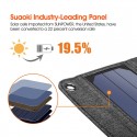 Kelioninis saulės modulis "Solar Power Deluxe 7" (15W)
