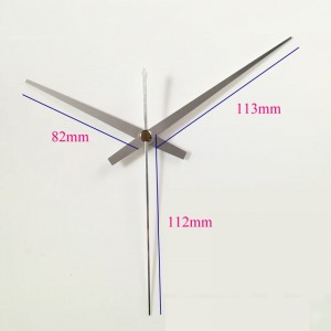 Laikrodžio mechanizmas "Sidabrinio stiliaus klasika 3"