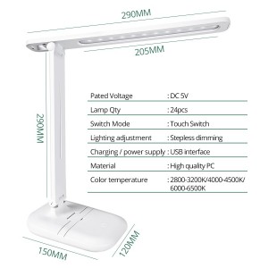 Stalinė LED lempa "Premium" (USB)