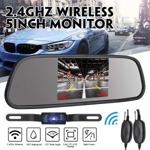 Automobilio parkavimo sistema "Luxury Pro" (5" LCD)