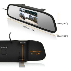 Automobilio parkavimo sistema "Luxury Pro" (5" LCD)