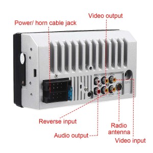 Automobilio parkavimo sistema "Luxury Pro" (7" LCD)