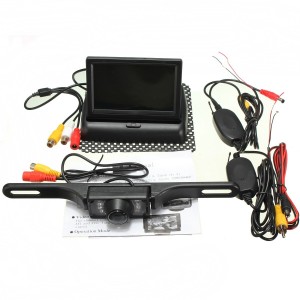 Automobilio parkavimo sistema "Luxury Pro 3" (4.3" LCD)