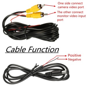 Galinio vaizdo kamera "Jeep Pro Plus"