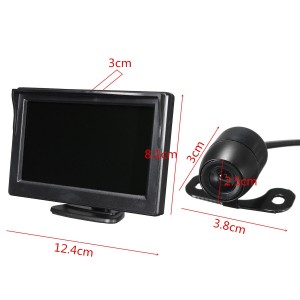 Automobilio parkavimo sistema "Luxury Pro 8" (4.3" LCD)