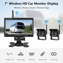Automobilio parkavimo sistema "Luxury Pro 13" (7" LCD)