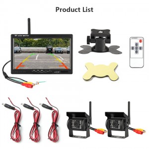 Automobilio parkavimo sistema "Luxury Pro 13" (7" LCD)