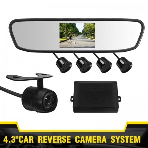Automobilio parkavimo sistema "Luxury Pro 14" (4.3" LCD)