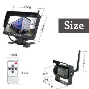 Automobilio parkavimo sistema "Luxury Pro 15" (7" LCD)