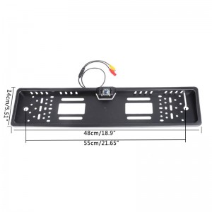 Galinio vaizdo kamera automobiliui "Deluxe Pro"