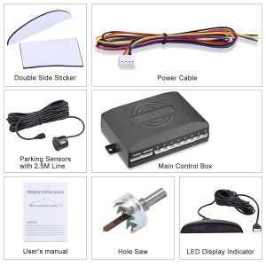 Parkavimo sistema "Pro Parking Deluxe 4"