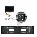 Galinio vaizdo kamera automobiliui "Luxury Pro Plus" (4 LED)