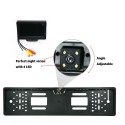 Galinio vaizdo kamera automobiliui "Luxury Pro Plus" (4 LED)