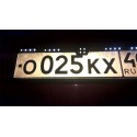 Galinio vaizdo kamera automobiliui "Deluxe Pro Light" (16 LED)