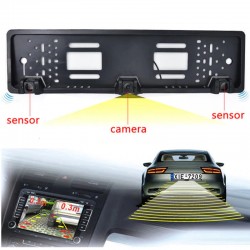 Galinio vaizdo kamera automobiliui "Deluxe Pro Trio"