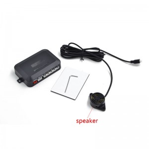 Galinio vaizdo kamera automobiliui "Deluxe Pro Trio"