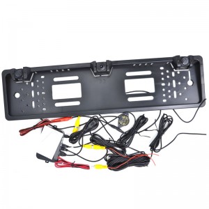 Galinio vaizdo kamera automobiliui "Deluxe Pro Trio"