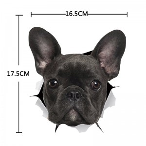 3D lipdukas "Šuo 2" (16.5 x 17.5 cm)