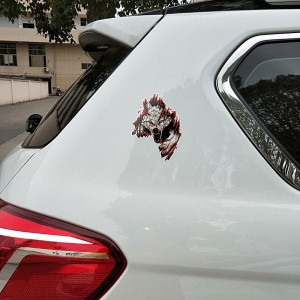 3D lipdukas "Piktas vilkas (10.6 x 15.2 cm)