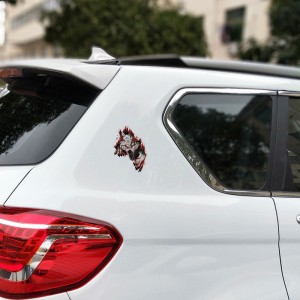 3D lipdukas "Piktas vilkas (10.6 x 15.2 cm)