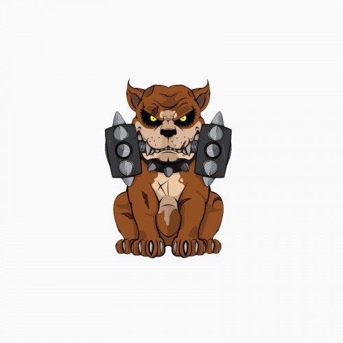 Lipdukas "Puikusis šuo" (8 x 11.3 cm)